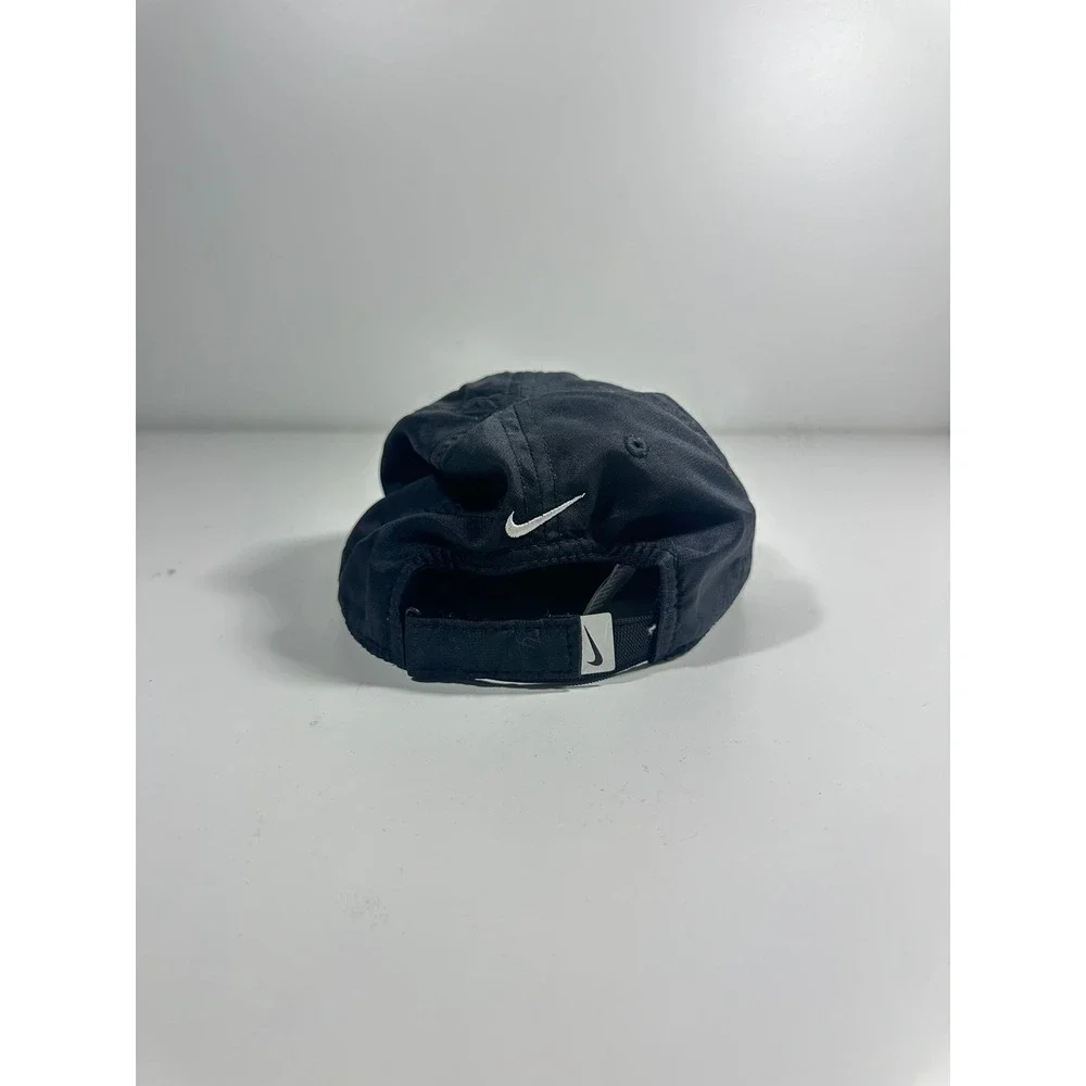 Nike Dri-FIT Toddler Hat Black Swoosh Logo Adjustable Baseball Cap 617845-023
